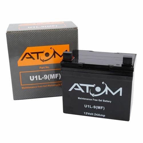 Atom Advanced U1L 896 Gel cortacésped / mini tractor / kit de batería de coche 12 V 24 Ah