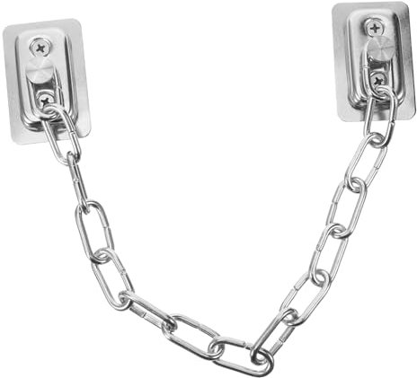 ANDRESLAD Window Locks Stainless Steel Chain for Safety Window Limiter for Sliding Door Household Furniture Security Latch Thefts Locks