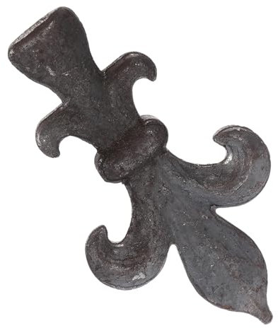 LIFKICH Decorative Metal Fence Finials Large Finial Fence Post Caps for Garden Decorations Suitable for Yard Fencing