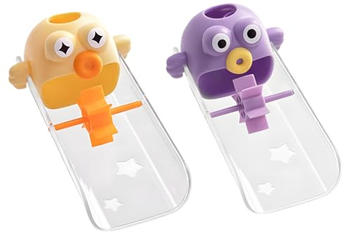 XOXVURI 2 Pcs Extender Tap For Kids Tap Extender Silicone Handle Extension Safe And Fun For Kids Hand Washing Prolunga Rubinetto Bagno