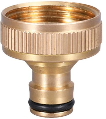 Raccord de robinet extérieur, connecteur de tuyau en laiton fileté femelle 1, 4 pouce, adaptateur tuyau pour raccords d'arrosage cuisine et jardin à domicile, connecteur ro