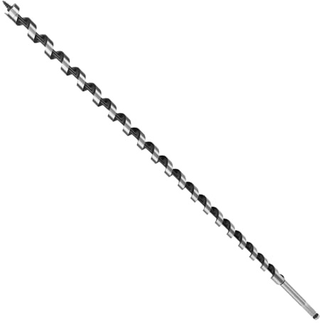 MOXPIFY 14mm Wood Auger Drill Bits 600mm Long, Timber Drill Bits | Hex Shank, Extra Long Wood Drill Bits For Woodworking (14mm x 600mm)