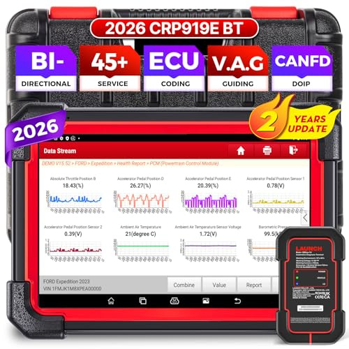 LAUNCH X431 CRP919E BT Elite 2026 Bidirectional OBD2 Car Diagnostic Tool