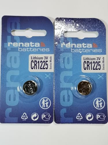 CR1225 Renata - Batterie per orologio, 2 pezzi
