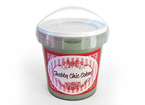 shabbychiccolors – Vernis Mat pour meubles, murs et métal – vert foncé 41 – 2 lT