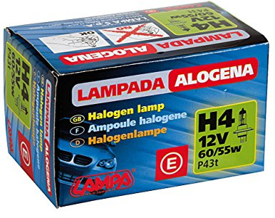 Lampa 58044 Ampoule H4 12 V 55/60 W