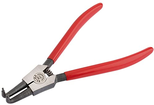Draper 384-A21 19mm-60mm A21 Elora Bent External Circlip Pliers, Blue, 19 mm-60 mm