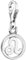 Nenalina Sternzeichen Löwe Karabiner Charm Anhänger für Bettelarmband aus 925 Sterling Silber 713297-000
