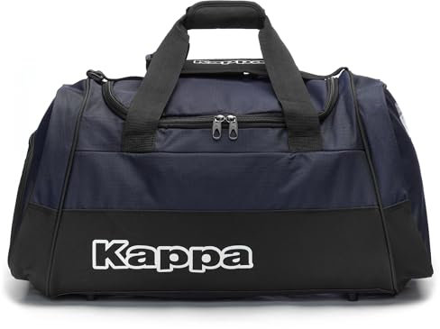Kappa Brenno Sporttasche, ohne Geschlecht, Blau/Schwarz, S