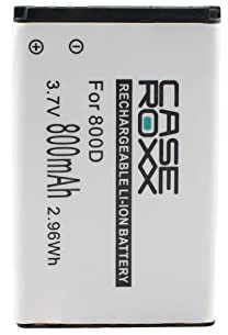 caseroxx Handy Li Ion Akku kompatibel mit Swisstone BBM 615/625, Ersatzakku für Ihr Telefon (800 mAh)