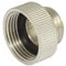 Modern Shower Hose Adaptor 3/4 Female to 1/2 Thread Shower Hose Connector Brass Reducer Bush with Gasket Professional Shower Extension Pipe Fitting Replacement Accessories for Bathroom Shower Set