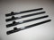 TMC 4 x Aluminium Bank Sticks 25 - 45 cm Rutenauflage Buzz Bar Alarm Angeln