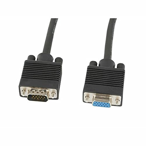Lanberg CABLE VGA MACHO HEMBRA FERRITA NEGRO 5 M