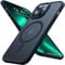 TORRAS for iPhone 13 Pro Case with MagSafe, 12FT Military Grade Shockproof, Slim Thin but Sturdy, Velvety Touch and Anti-Slip Texture, Magnetic Protective Cases for iPhone 13 Pro Cover, Matte Black