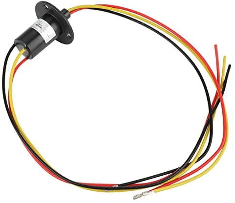Drehkrümmer, Slip Ring, drehbarer Kollektor, Gleitring 250 U/min, 15 A, Mini-Gleitring, 3 Drähte, 0 – 600 V, für Stromerzeuger mit Windturbine