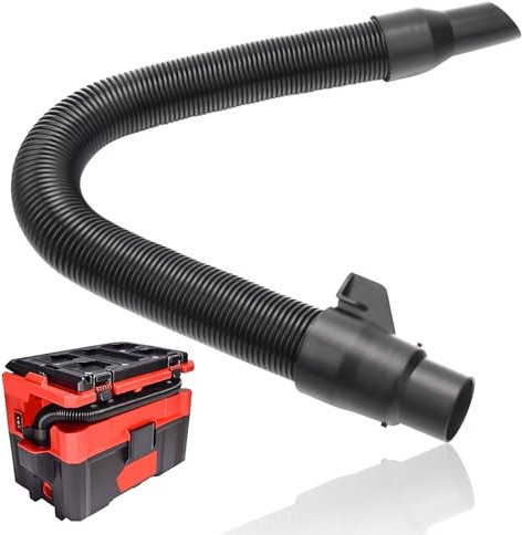 14-37-0016 Hose Assembly Compatible with Milwaukee 0970-20 M18 Fuel 18V PACKOUT Vacuum Cleaner, Internal storage is suitable for wet or dry suction