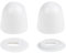 1 Pair Universal Toilet Bolt Caps - White Plastic Screw Covers for Toilet Seat Installation, Durable and Easy to Clean