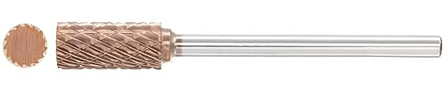 TJR© Hartmetall-Frässtifte mit Beschichtung ULTRA Co, 6 mm Durchmesser mit 3 mm metrischem Schaft (speziell mit Spanbrecher)… (ZYA - Zylindrisch)