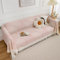 FANSU Sofabezug L Form 1 2 3 4 Sitzer, Geometrie Sofaüberwurf Decke Ecksofa Universelle rutschfeste Couch Bezug Sofaschoner Sofa Decken Couch Überwürf Einteiliger Sofabezug (Rosa,180 * 260cm)