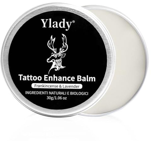 Tattoo Creme pflege Tattoo Balsam für Tattoo pflegecreme täglich, 30g/1.06oz Tattoo Enhance Balm Brightener Tattoo Butter aftercare Creme, Tattoo Brightening Lotion Tattoo Moisturiser