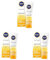 NIVEA SUN UV Viso Anti-Età FP 50 in tubetto da 50 ml,Crema viso antirughe con Coenzima Q10, Crema solare viso 50 per uso giornaliero, Crema antimacchia viso con azione anti-età (Confezione da 3)