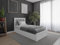 Flair Furnishings - White Ottoman Bed, Single Bed with Storage Underneath, Wooden Frame, Adds Luxury and Elegance, Protective Smooth Finish