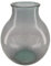 DKNC - Vase Bonn - Recyceltes Glas - 29x29x36cm - Grau