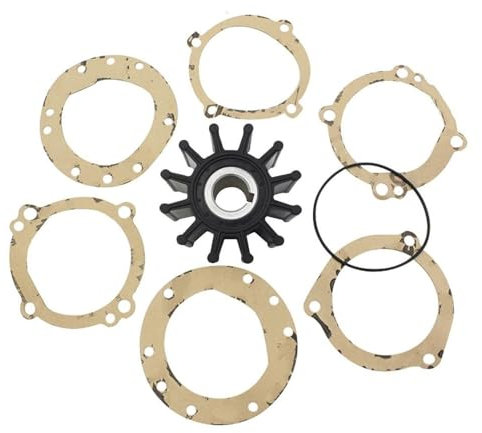 ZIBOXI Convient for Pompe à Eau Jabsco 18948-0001-P Sierra 18-3047 18948-0001 Kit de Turbine Flexible