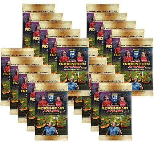 FIFA 365 Adrenalyn XL 2025 Trading Cards - 20 Booster