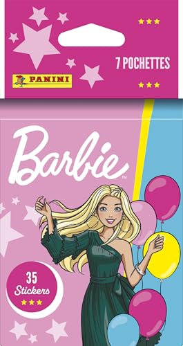 Panini Barbie 65 ME - Blister de 7 bolsillos, 004873KBF7
