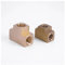 SSOPTMCB 1/8 1/4 3/8 1/2 NPT Female Tee 3 Ways Brass Pipe Fitting Coupler Connector Water Gas Fuel(Square Pipe Fittings_3/8)