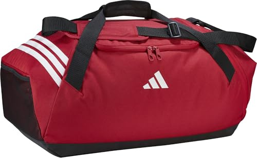 adidas Unisex Tiro Duffle Bag Medium Duffel Bag, Team Power red 2/White, One Size