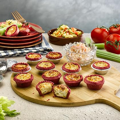 Baked Vibrant MINI Quiche Selection 48 x 20g