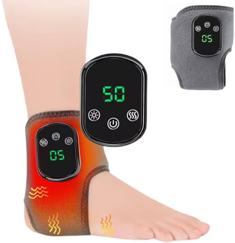orthovita ThermoMasseur - Dites adieu à la neuropathie et aux douleurs aux pieds Appareil Massage des pied chaleur vibrationsajustables pour fasciite plantaire et gonflements