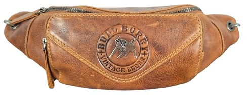 Einkaufszauber Echt Leder Gürteltasche Bauchtasche Stier - Sternzeichen Stier