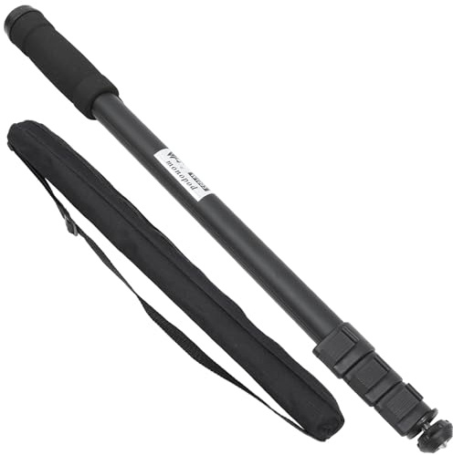 LALADEFIEE Compact Lightweight Extendable Camera Monopod Pole for DSLR and Digital Cameras Portable Stand for Travel and Outdoor Use