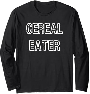 Mangiatore di Cereali Maglia a Manica