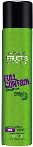 Garnier Fructis Style Full Control Anti-Humidity Hairspray, Ultra Strong Hold, 8.25 oz.