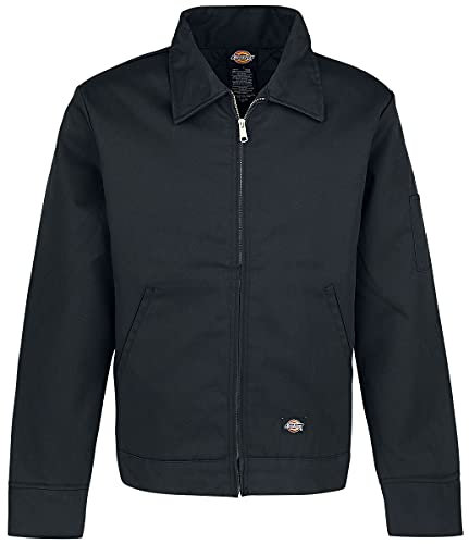 Dickies Herren Jacke Lnd Eisenhower Jk, Black, Medium (Herstellergröße: M)