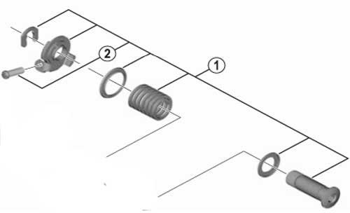 SHIMANO RD-5800 Befestigungsschraube, Silver, One Size