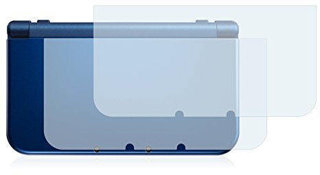 BROTECT Protector Pantalla para Nintendo New 3DS XL (carcasa) Protector Transparente (2 Unidades) Anti-Huellas