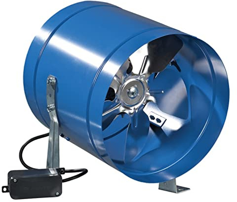 Industrie Abluftventilator Metall Belüftung Axial Auspuff vkom 250 mm (19,8 cm) (1070 M3/H)