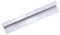 DBS White 10mm End Cap Trim for Shower Wet Wall Panels Bathroom Cladding PVC 2.4m