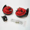 12V Dual Tone Fanfare Universal 2 Klang für Auto LKW Bus Boat Hupe Horn Lufthorn Sirene PKW Caravan