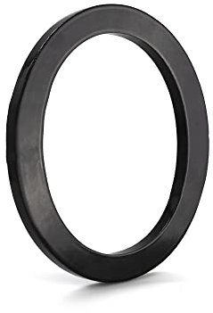 Montague Metal Products MHN-06-F-BK1-0 - Numero civico in alluminio massiccio, 6, verniciato a polvere, colore: Nero