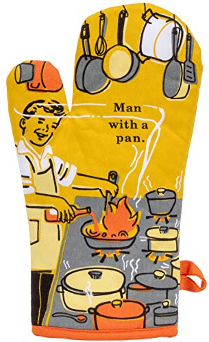 Man With A Pan Oven Mitt