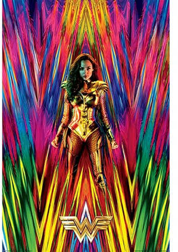 DC Comics Wonder Woman 1984 Poster Neon Static Gal Gadot