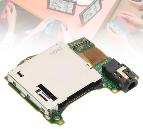 Slot per schede di Gioco, Slot per schede per cartucce di Gioco Vassoio per Lettore Host Porta per Auricolari Adatta per Nintendo Switch