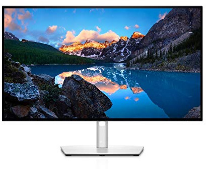 Dell U2722D UltraSharp 27 Zoll QHD (2560x1440) Monitor, 60Hz, IPS, 5ms, 100% sRGB, 2x USB-C, 2x DisplayPort, HDMI, 3x USB, 3 Jahre Garantie, Silber (Generalüberholt)