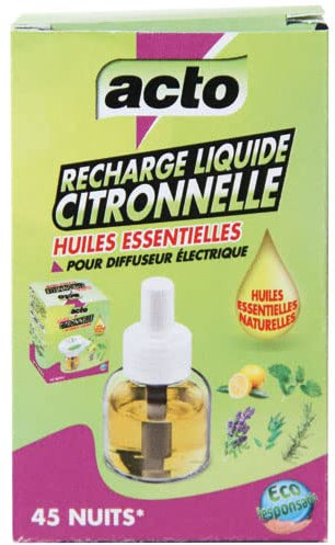 ACTO Recharge Liquide diffuseur citronnelle 22.5ml